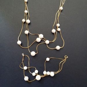 Necklace and bracelet